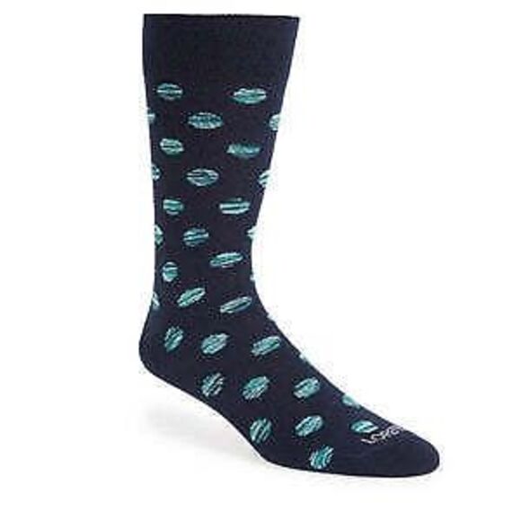 Lorenzo Uomo Men's Dot Socks - Picture 1 of 6